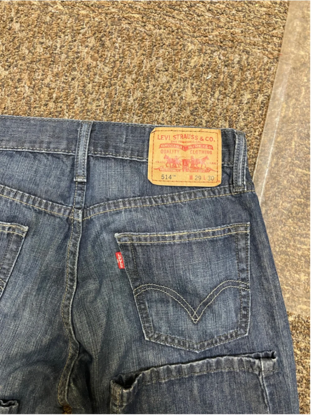 Men's Levi's 514 Slim Straight Jeans Blue Waist 29